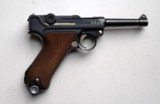 1925 DATED SIMSON/SUHL GERMAN LUGER RIG W/ 2 MATCHING # MAGAZINES - 5 of 11