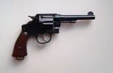SMITH & WESSON MODEL 1917 U.S. ARMY REVOLVER / .45 CAL WITH ORIGINAL HOLSTER - 4 of 12