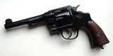 SMITH & WESSON MODEL 1917 U.S. ARMY REVOLVER / .45 CAL WITH ORIGINAL HOLSTER AND PAPERS - 5 of 15