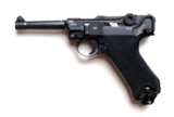 42 BYF NAZI BLACK WIDOW GERMAN LUGER - 1 of 7