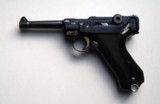 1936 S/42 NAZI GERMAN LUGER RIG WITH 2 MATCHING # MAGAZINES - 3 of 10