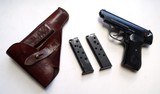 SAUER& SOHN MODEL RIG 38H - EARLY HIGH POLISH WITH POLICE MARKINGS - 1 of 9