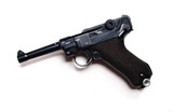 1940 CODE 42 NAZI GERMAN LUGER RIG W/ 2 MATCHING # MAGAZINE - 3 of 11