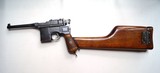 MAUSER C96 BROOMHANDLE PRE WAR COMMERCIAL WITH MATCHING STOCK - 7 of 11