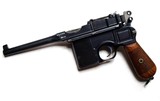 MAUSER C96 BROOMHANDLE PRE WAR COMMERCIAL WITH MATCHING STOCK - 3 of 11