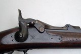 SPRINFIELD U.S M 1873 TRAP DOOR RIFLE WITH ORIGINAL SOCKET BAYONET - 9 of 15