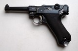 1936 S/42 NAZI GERMAN LUGER RIG WITH 1 MATCHING # MAGAZINE - 1 of 8