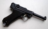 1936 S/42 NAZI GERMAN LUGER RIG WITH 1 MATCHING # MAGAZINE - 4 of 8