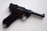 SIMSON / SUHL GERMAN LUGER WITH MATCHING NUMBERED MAGAZINE - 4 of 10