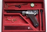 MAUSER COMMERATIVE GERMAN LUGER WITH DISPLAY CASE - MINT CONDITION - 2 of 10