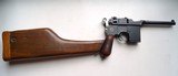 MAUSER BROOMHANDLE (CHINESE) WITH REMOVABLE MAGAZINE - 9MM AND HOLSTER STOCK - 11 of 11