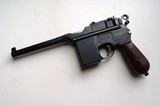 MAUSER BROOMHANDLE (CHINESE) WITH REMOVABLE MAGAZINE - 9MM AND HOLSTER STOCK - 3 of 11
