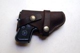 BERETTA MODEL 950B SEMI AUTOMATIC PISTOL - "TOP BREAK" WITH HOLSTER - 10 of 13