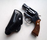SMITH & WESSON MODEL 10 - SNUB NOSE REVOLVER WITH HOLSTER - 1 of 10