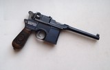 MAUSER MILITARY C96 BROOMHANDLE RED 9 RIG - 3 of 12