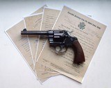 1917 COLT WWI U.S. ARMY REVOLVER WITH ORIGINAL ARTIFACTS - 2 of 14