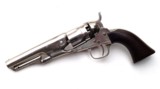 COLT MODEL 1862 POLICE PISTOL (LONDON MARKED) - NICKEL WITH DISPLAY CASE - 3 of 9