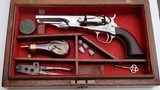 COLT MODEL 1862 POLICE PISTOL (LONDON MARKED) - NICKEL WITH DISPLAY CASE - 1 of 9