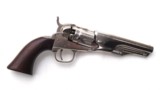 COLT MODEL 1862 POLICE PISTOL (LONDON MARKED) - NICKEL WITH DISPLAY CASE - 5 of 9
