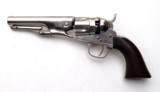 COLT MODEL 1862 POLICE PISTOL (LONDON MARKED) - NICKEL WITH DISPLAY CASE - 2 of 9