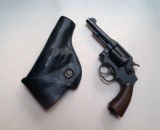 SMITH & WESSON VICTORY WWII REVOLVER WITH ORIGINAL HOLSTER - 1 of 10