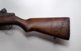 SPRINGFIELD ARMY M1 GARAND WWII RIFLE WITH ORIGINAL WWII LEATHER CARRIER - 8 of 14