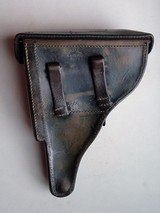 1939 CODE 42 NAZI GERMAN LUGER RIG WITH 2 MATCHING # MAGAZINES - 9 of 10