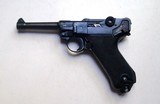 41 BYF "BLACK WIDOW" NAZI GERMAN LUGER RIG WITH 2 MATCHING # MAGAZINES - 3 of 9