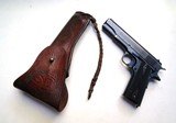 1911 COLT - MFG. 1918 SEMI AUTOMATIC PISTOL WITH HOLSTER - 1 of 11