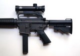 COLT AR 15 MODEL R6450 9MM CARBINE WITH GREEN LABEL BOX AND 4 X 20 SCOPE - 3 of 9