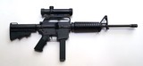 COLT AR 15 MODEL R6450 9MM CARBINE WITH GREEN LABEL BOX AND 4 X 20 SCOPE - 6 of 9