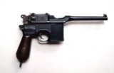 MAUSER C96 BROOMHANDLE PRE WAR COMMERCIAL WITH MATCHING STOCK - 2 of 11