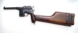 MAUSER C96 BROOMHANDLE PRE WAR COMMERCIAL WITH MATCHING STOCK - 8 of 11