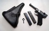 42 BYF (MAUSER) "BLACK WIDOW" NAZI GERMAN LUGER RIG - 1 of 9
