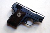 COLT 1908 VEST POCKET WITH ORIGINAL BOX - MANUAL - EXTRA MAGAZINE AND CLEANING TOOL - 9 of 10
