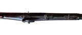 SPRINGFIELD U.S. TRAPDOOR RIFLE MODEL 1878 RIFLE WITH ORIGINAL BAYONET AND SCABBARD - 9 of 15