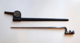 SPRINGFIELD U.S. TRAPDOOR RIFLE MODEL 1878 RIFLE WITH ORIGINAL BAYONET AND SCABBARD - 12 of 15