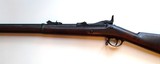 SPRINGFIELD U.S. TRAPDOOR RIFLE MODEL 1878 RIFLE WITH ORIGINAL BAYONET AND SCABBARD - 6 of 15