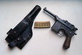 MAUSER C96 POST WAR BOLO WITH HOLSTER - 3 of 8