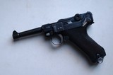 SIMSON / SUHL GERMAN LUGER RIG WITH 2 MATCHING NUMBERED MAGAZINES - 4 of 10