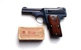 SMITH & WESSON MODEL 1913 WITH BOX OF ORIGINAL .35 AMMO - 1 of 11