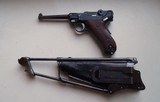 1900 DWM AMERICAN EAGLE GERMAN LUGER WITH ORIGINAL IDEAL STOCK AND GRIPS - 1 of 10