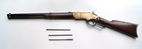 WINCHESTER 2ND MODEL 1866 CARBINE "ANTIQUE" WITH CLEANING RODS - 1 of 14