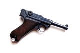 1938 S/42 NAZI GERMAN LUGER WITH MATCHING NUMBERED MAGAZINE - 4 of 9