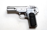 BROWNING FN-100 SEMI AUTOMATIC WITH ORIGINAL NICKEL FINISH - 1 of 6