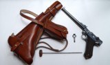 1920 DWM COMMERCIAL ARTILLERY GERMAN LUGER RIG - 1 of 10