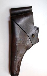 COLT U.S. ARMY MODEL 1917 - PARKERIZED - 45 LC WITH HOLSTER - 8 of 10