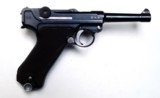 KREIGHOFF "S" CODE (1936) NAZI GERMAN LUGER WITH MATCHING NUMBERED MAGAZINE - 3 of 9