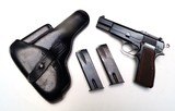 BROWNING (1935) HI - POWER NAZI RIG - VERY RARE -EXCELLENT CONDITION - 1 of 9