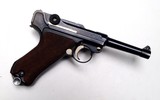 1917 DWN MILITARY GERMAN LUGER - BRITISH CAPTURE MARKINGS WITH MATCHING # MAGAZINE - 4 of 8